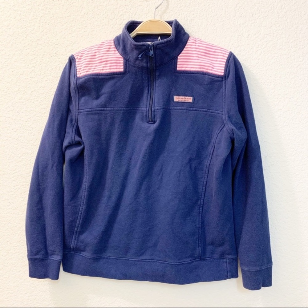 Vineyard Vines Women’s Quarter Zip Shep Shirt.